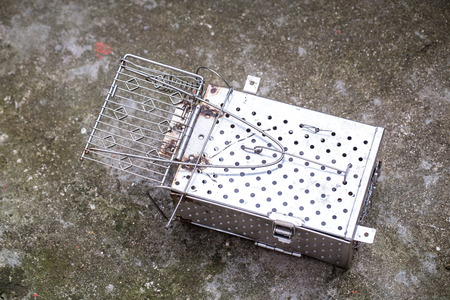 Mousetrap Rat cageの写真素材