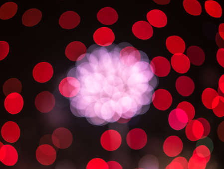 Bokeh. Abstract blurred light background from fireworksの写真素材