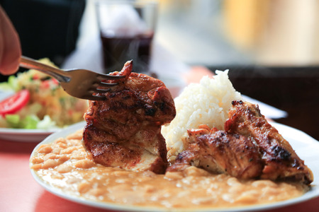 Chicken Curry ready to eatの写真素材