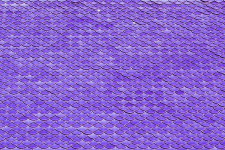 Blue tiles roof backgroundの写真素材