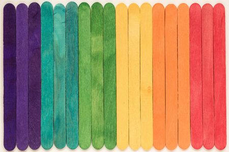colorful wooden wall texture pattern background texture.の写真素材