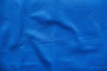 Abstract blue cow leather texture backgroundの写真素材