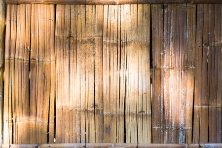 bamboo fence texture backgroundの写真素材