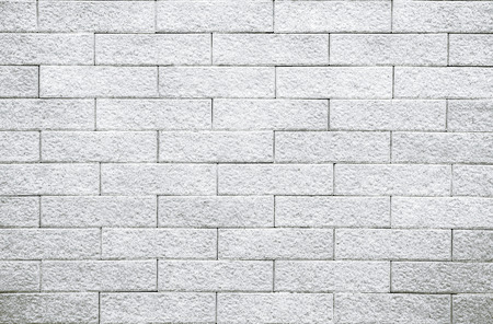 White brick wall backgroundの写真素材