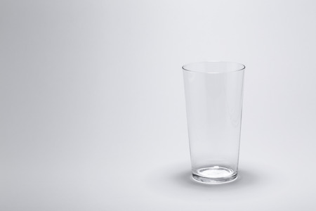 empty Glass with no waterの写真素材