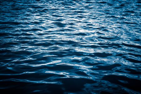 blue sea water surface background.の写真素材