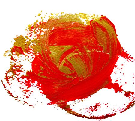 Abstract art background hand drawn acrylic painting. Brushstrokes pastel colorful texture acrylic paint on canvas. picture for artwork design or backdrop text message. Modern contemporary art.の写真素材