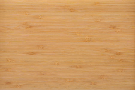 Pattern of Bamboo products that have been processed into trays for use in the kitchen. Nature bamboo board for design backdrop on the white ground.の写真素材