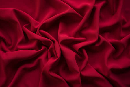 natural fabric linen red texture for design. sackcloth textured backdrop. Canvas for background of the chinese new year festival or the red valentines. red satin fabric background.の写真素材