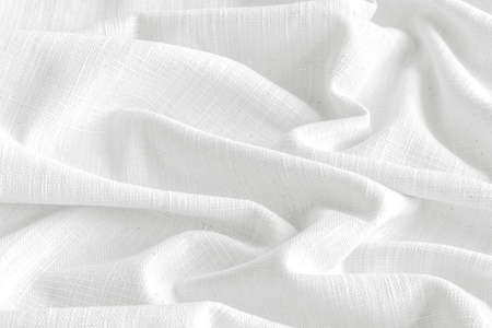 natural fabric linen texture for design or background. sackcloth textured. Image has shallow depth of field.の写真素材