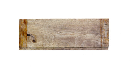 old wooden sign board background. plank wood isolated for design art work or add text message.の写真素材