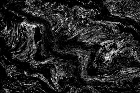 White Marble ink texture acrylic painted waves texture background. pattern can used for wallpaper or skin wall tile luxurious.の写真素材