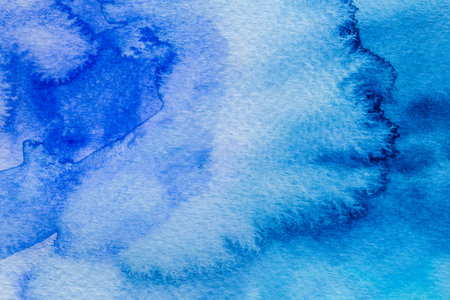 Abstract Hand painted brush Watercolor Colourful wet background on paper. Handmade Pastel colour texture art for creative backdrop wallpaper or design art work.の写真素材