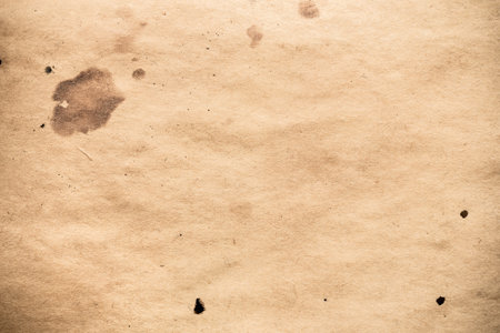 Old paper grunge isolated on white background. backdrop for art work design or add text message.の写真素材