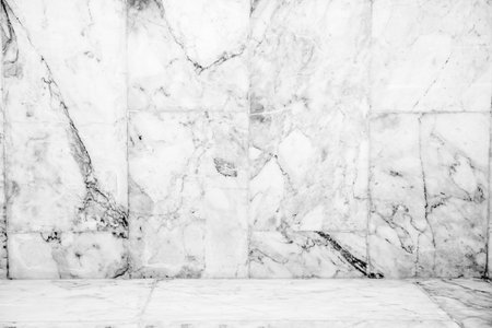 natural White marble texture for skin tile wallpaper luxurious background. Creative Stone ceramic art wall interiors backdrop design. picture high resolution.の写真素材