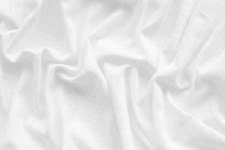 natural fabric linen texture for design. sackcloth textured backdrop. White Canvas for Background.の写真素材