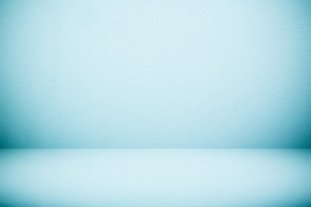 Abstract dark blue template background. Picture can used web ad. blank copy space dark gradient wall for art work design.の写真素材
