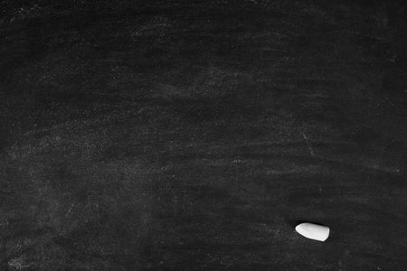 Chalk rubbed out on blackboard for background. picture for add text or education background.の写真素材