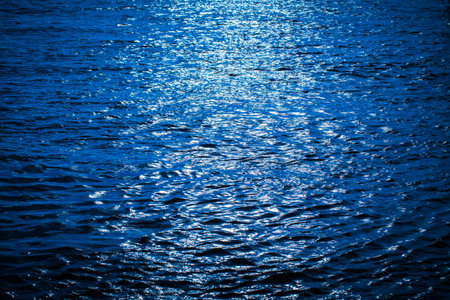 blue sea water surface background.の写真素材