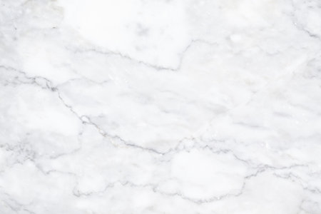 natural White marble texture tile wallpaper luxurious background. Stone ceramic art wall interiors backdrop design. picture high resolution.の写真素材