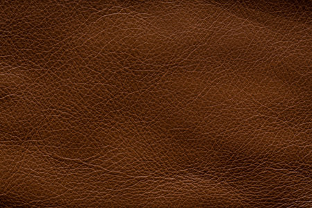 Abstract luxury leather brown color texture for background. Dark Gray color leather for work design or backdrop product.の写真素材