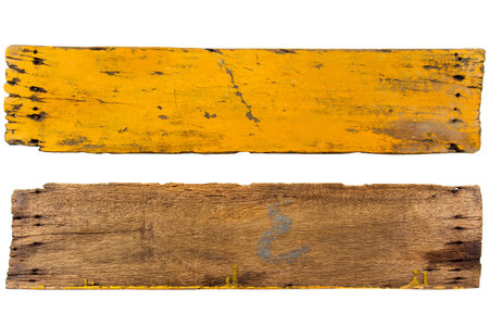 old wooden board background. plank wood isolated for design art work or add text.の写真素材