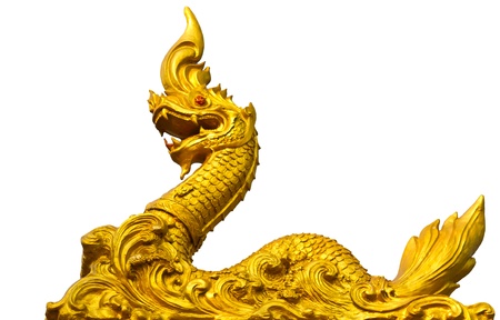 Isolated thai style street lightの写真素材