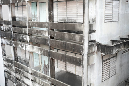 abandoned buildingの写真素材