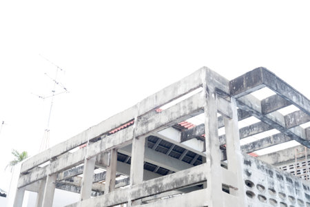 abandoned buildingの写真素材