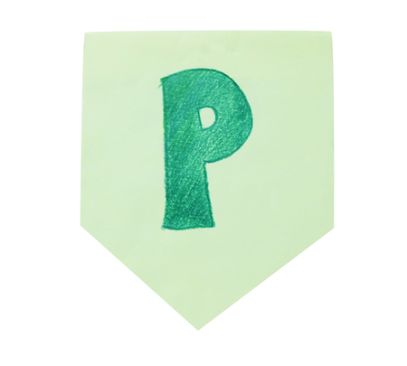 font draw isolated on white Background.の写真素材