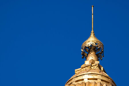 Top of Buddha-Kaya Pagodaの写真素材