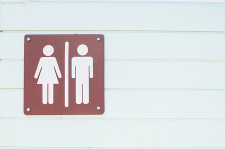 Toilet symbol backgroundの写真素材