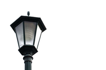 Street lamp isolatedの写真素材
