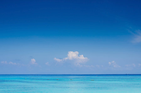 Beautiful sea and beach at Ta Chai, Similan, Thailandの写真素材