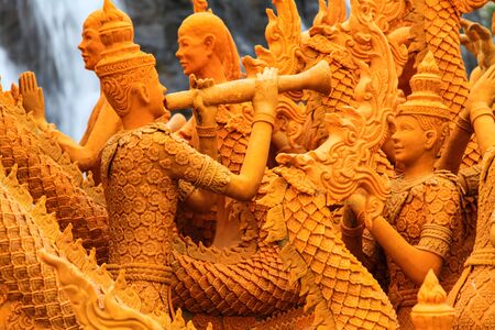 Candle festivalの写真素材