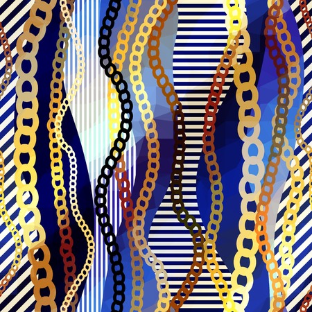 Seamless background pattern. Pattern in nautical style.
