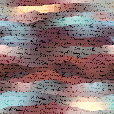 Seamless background pattern. Stylization background of the manuscriptのイラスト素材