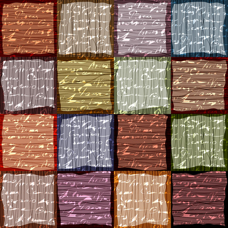 Seamless background pattern. Abstract manuscript geometric patternのイラスト素材