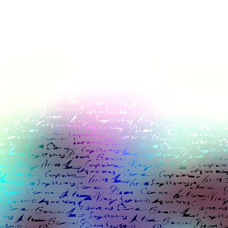 Abstract Background. Blurred Image and abstract manuscript elements.のイラスト素材