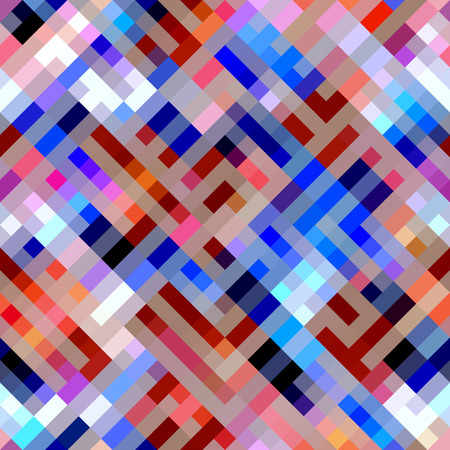 Seamless background pattern. Abstract diagonal geometric pattern.のイラスト素材