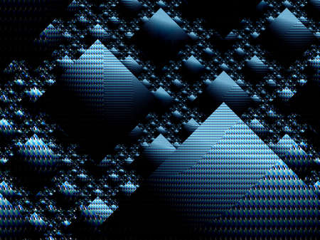 Fractal artwork for creative design. Abstract texture on black  background.の写真素材