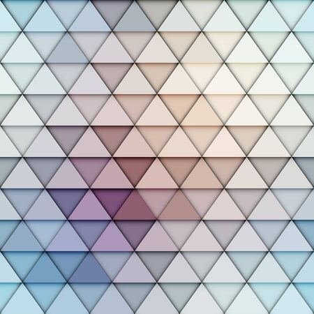 Abstract seamless triangle pattern with a relief effect.