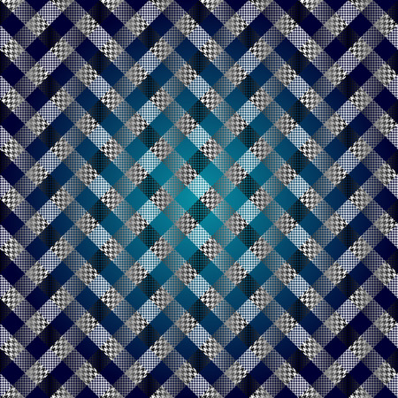Seamless background pattern. Abstract diagonal plaid pattern. Imitation of canvas texture.のイラスト素材