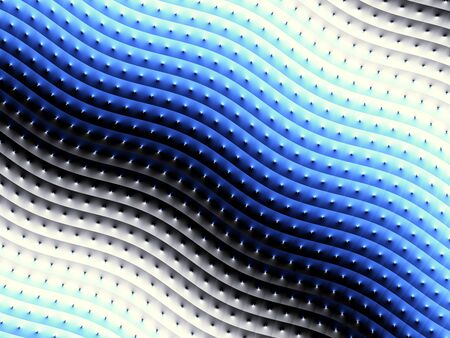 Abstract wavy fractal