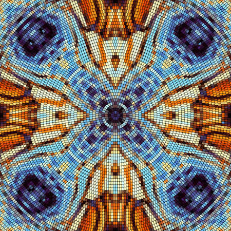 Seamless mosaic pattern