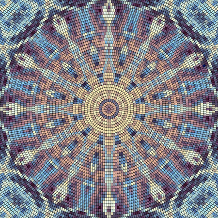 Seamless mosaic patternのイラスト素材