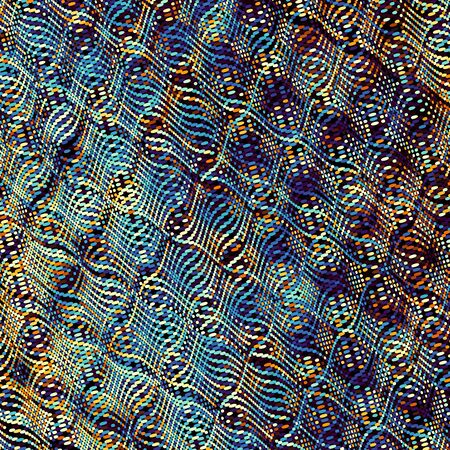 Digital art abstract pattern Abstract polka dot image.の写真素材