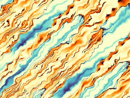 Horizontal wavy background