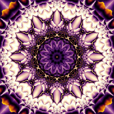 Abstract symmetric patternの写真素材