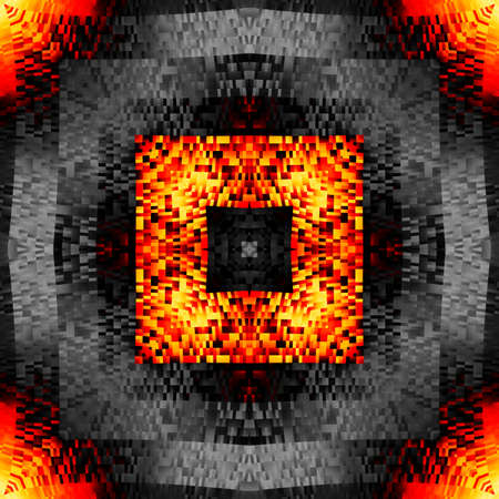 Abstract symmetric pattern